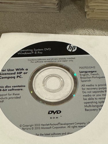 Operating system dvd - system,