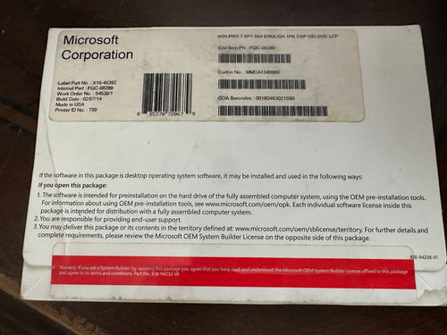 Microsoft windows pro x64 - microsoft,
